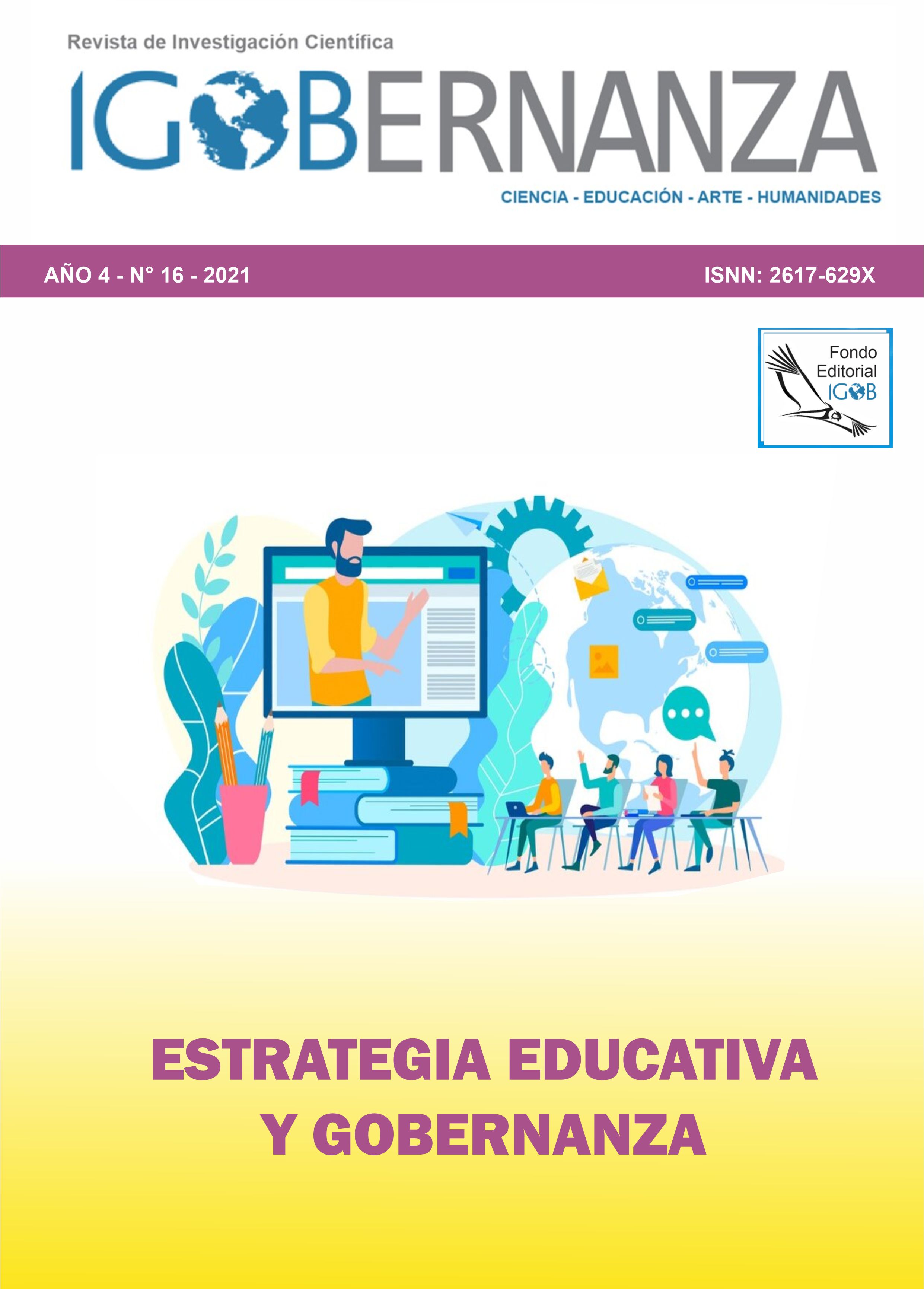 					Ver Vol. 4 Núm. 16 (2021): Estrategia Educativa y Gobernanza
				