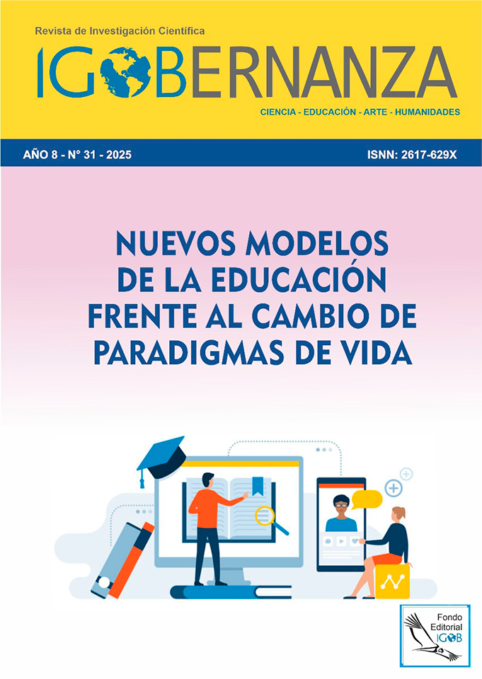 					Ver Vol. 8 Núm. 31 (2025): Nuevos modelos de la educación frente al cambio de paradigmas de vida
				